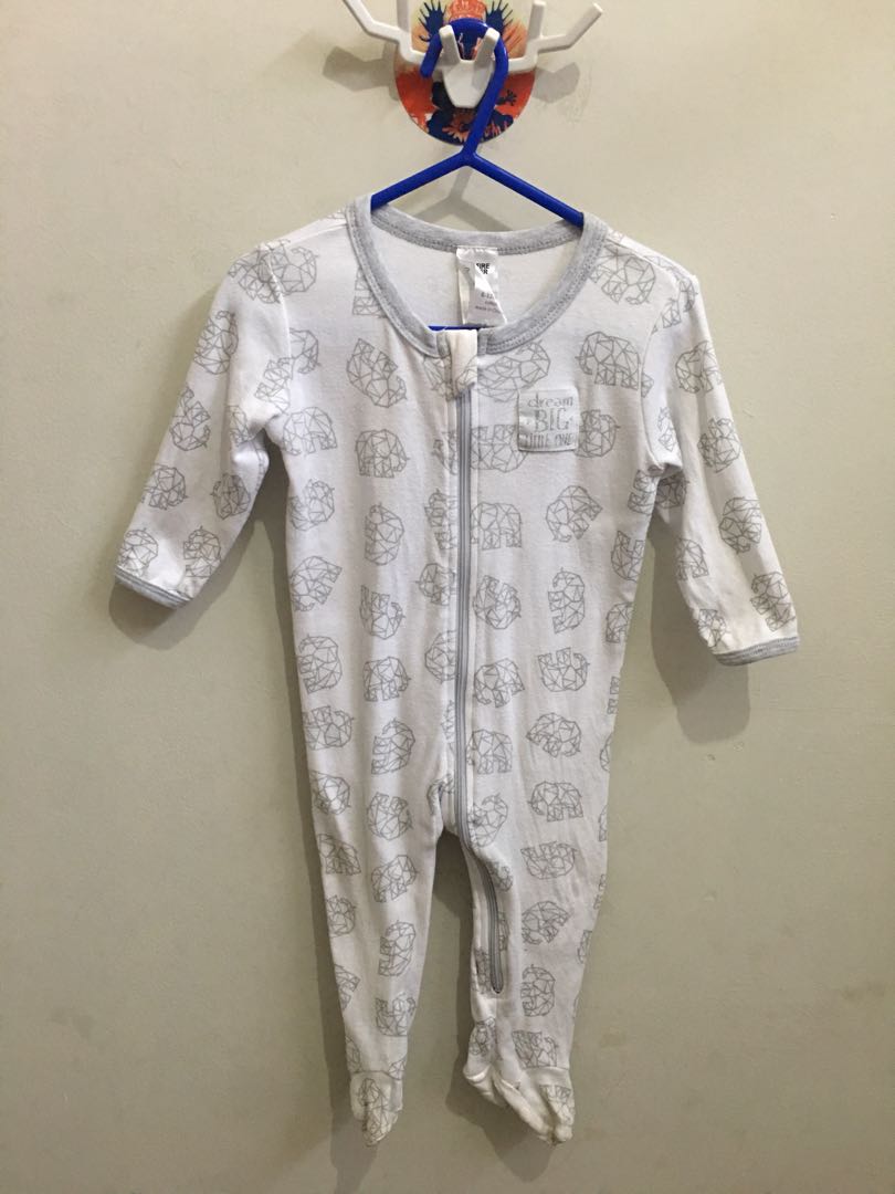 polar bear sleepsuit
