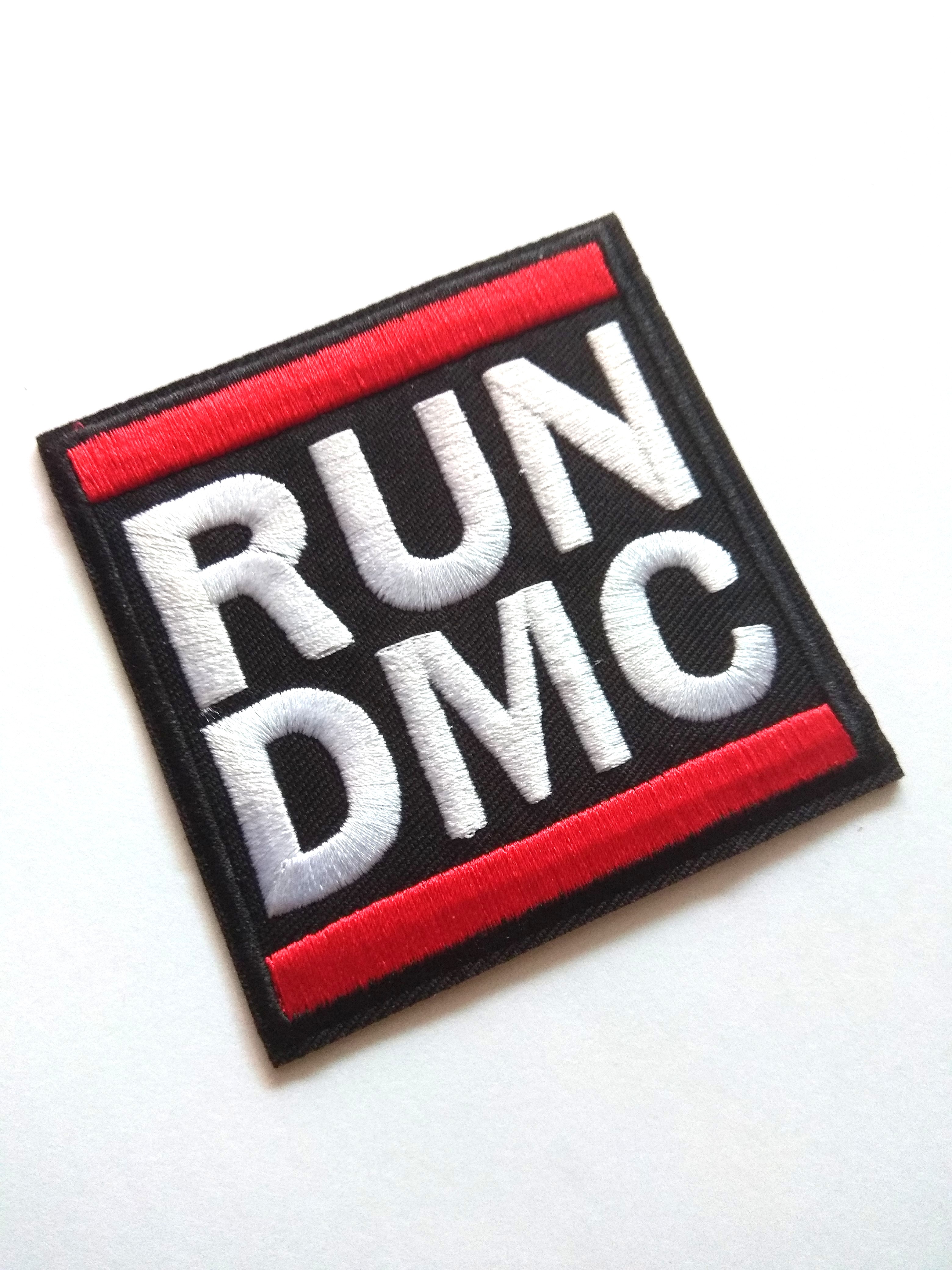 Run Dmc Logo Music Rap Iron On Patch Music Media Music