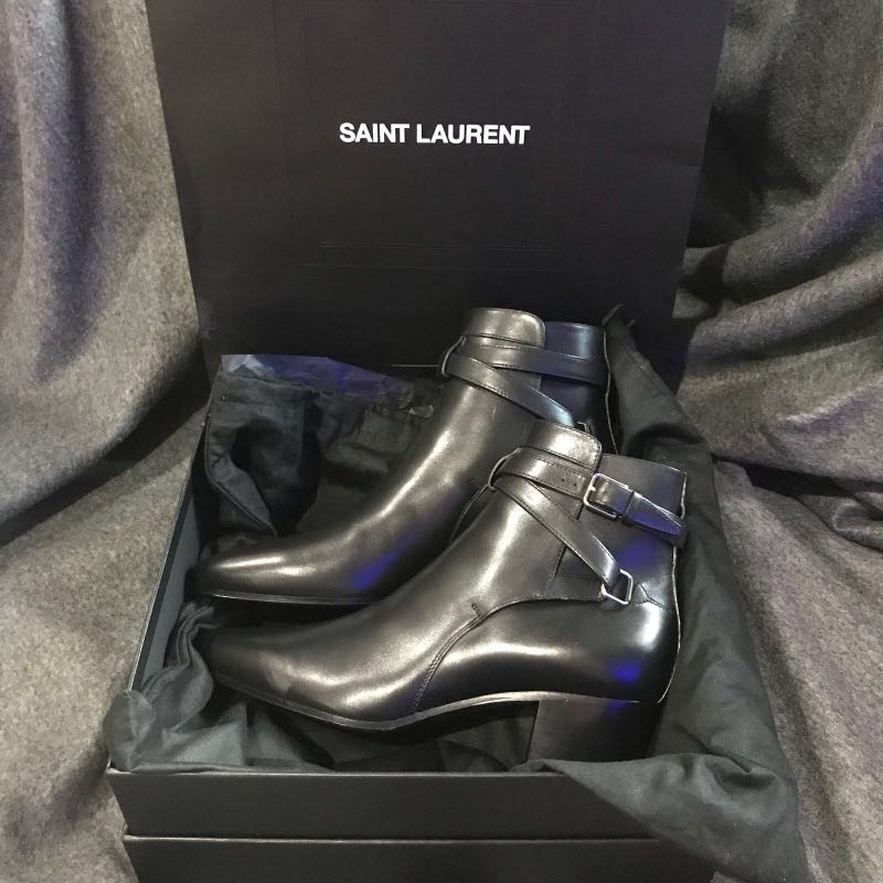 Saint laurent blake boots clearance