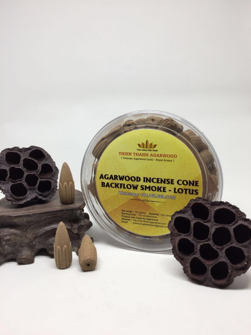VIETNAM AGARWOOD INCENSE LOTUS CONE, Hobbies & Toys, Memorabilia
