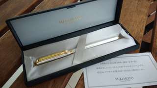 Mikimoto Pen with real pearl