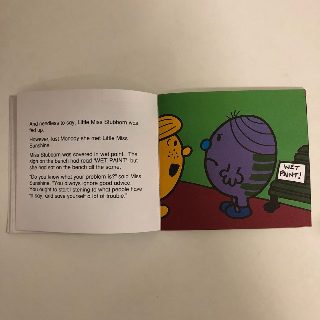 1998 Little Miss Stubborn Book - Roger Hargreaves, Hobbies &amp; Toys ...