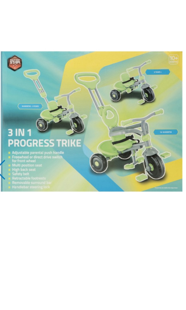 3 in 1 progress trike sale