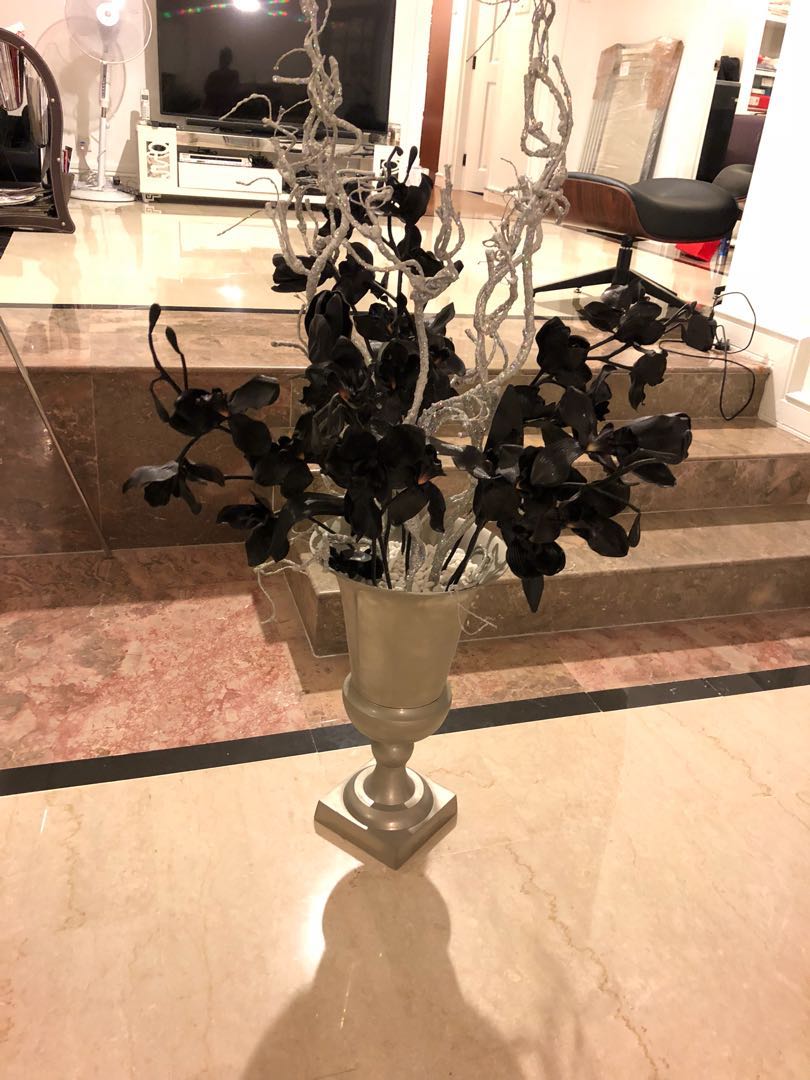 Artificial Flowers With Vase Design Craft Others On Carousell