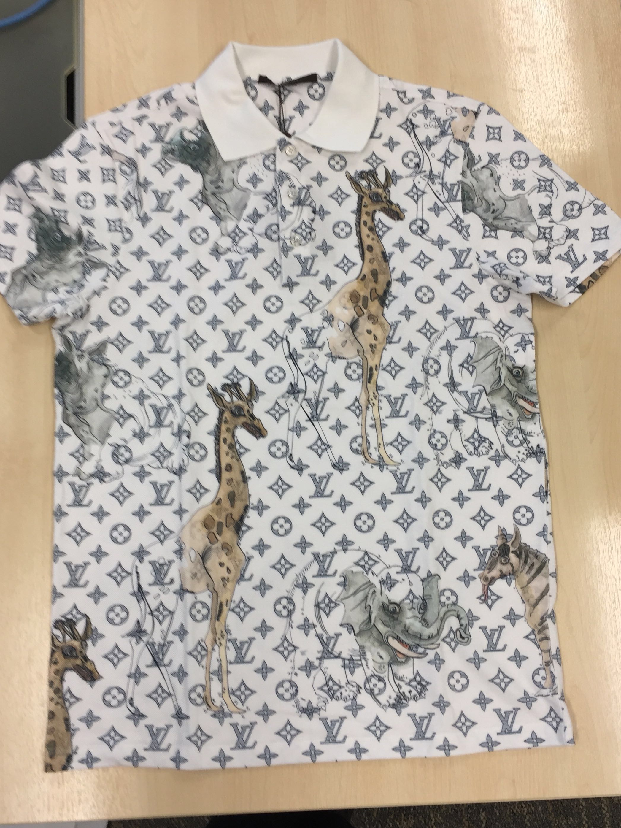 Authentic Louis Vuitton LV Chapman Polo Shirt , Men&#39;s Fashion, Clothes, Tops on Carousell