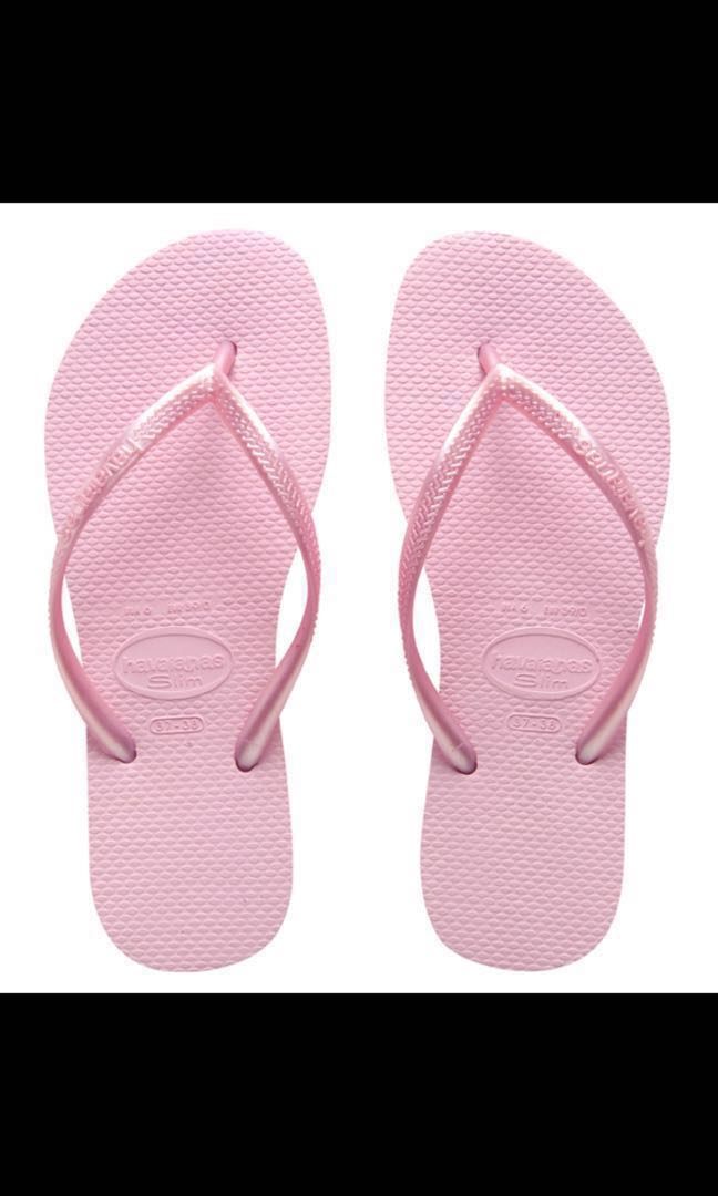 Baby Pink Havaianas Slipper, Women's 