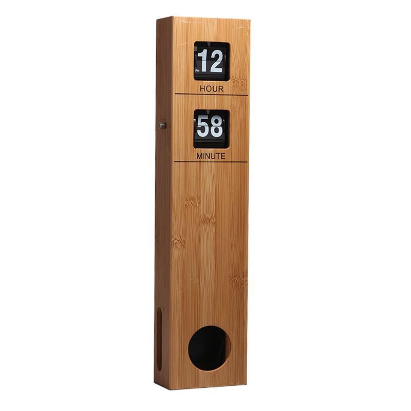 Bamboo Retro Flip Clock (Category: Clocks) located in Quezon City. Submitted by cheap_cheaper (Listing ID 172946730, Image 3). Description: Sleek and easy to read. Made of real wood. Fits well with a sparse or modern decor. You will be thrilled with the quality. Great clock! Functions with 1 C sized battery (not included) Product dimensions: Bamboo (LxWxH) 11x6.5x48.5cm ₱3,750 Metal Black 10x5.6x48cm ₱3,500 ❌ 1pc each mop: BDO/BPI Pick up: UST da