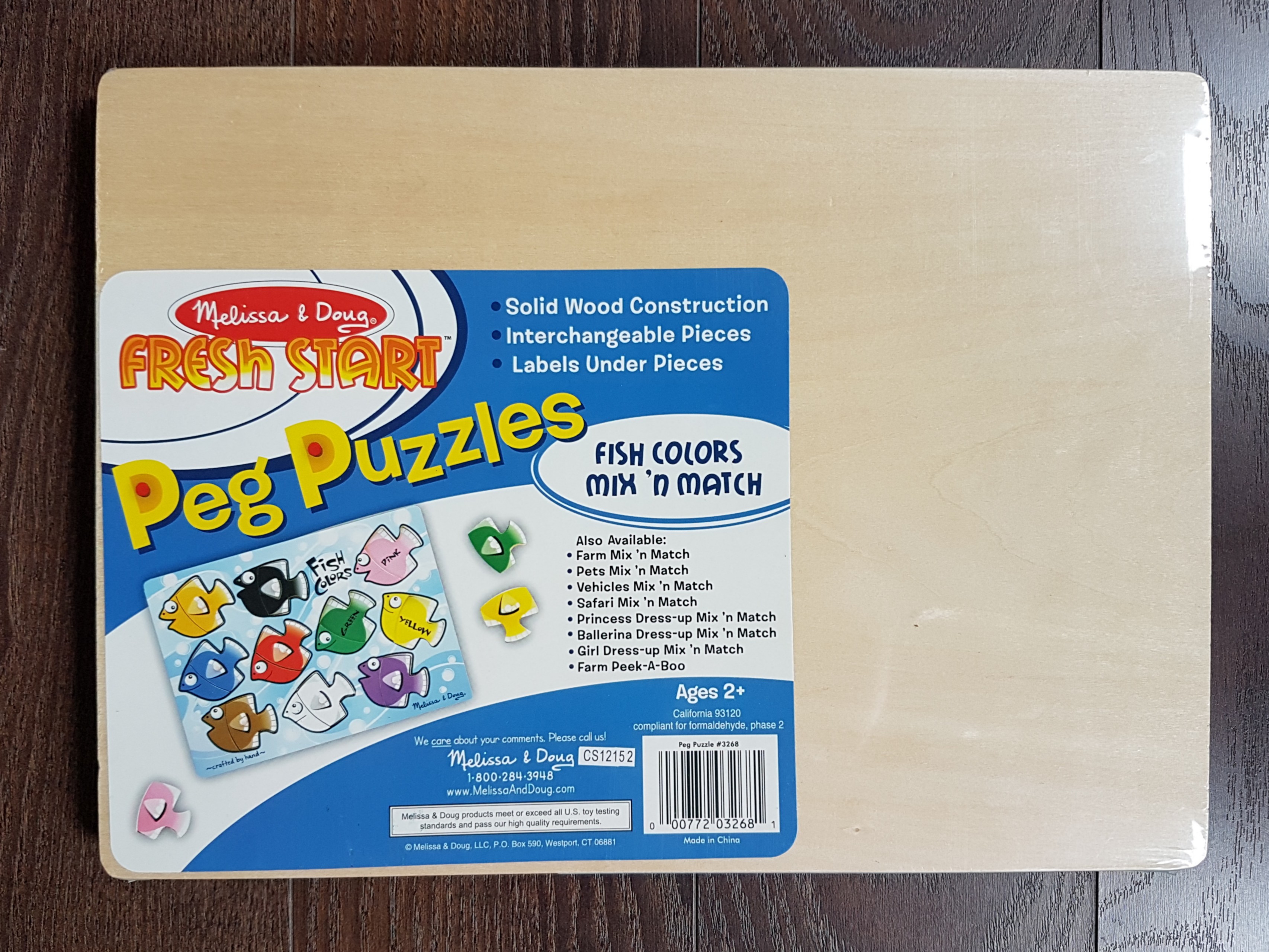 melissa and doug fish color puzzle
