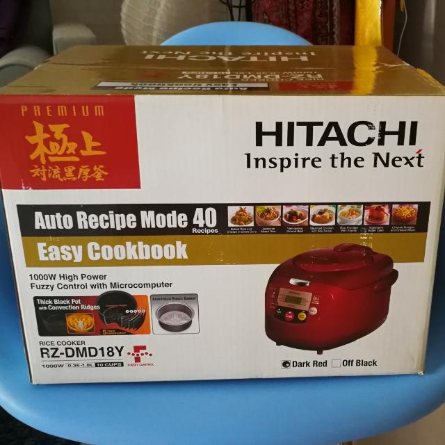 Brand New Hitachi 1.8L MultiPurpose Rice Cooker, TV & Home Appliances