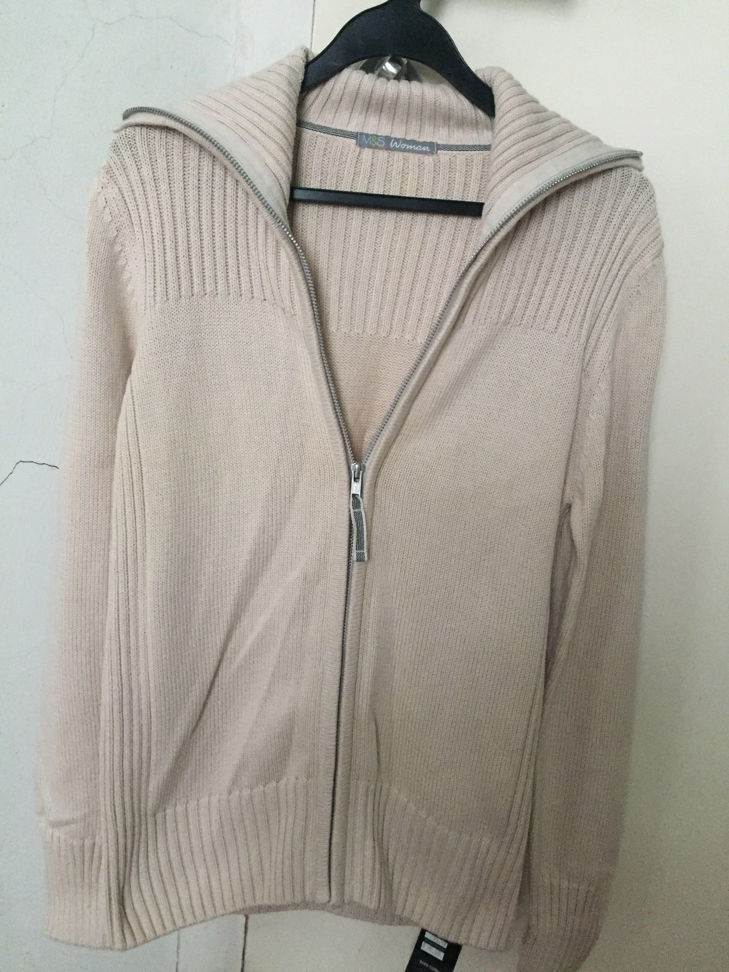 ladies zip up cardigans at marks and spencers