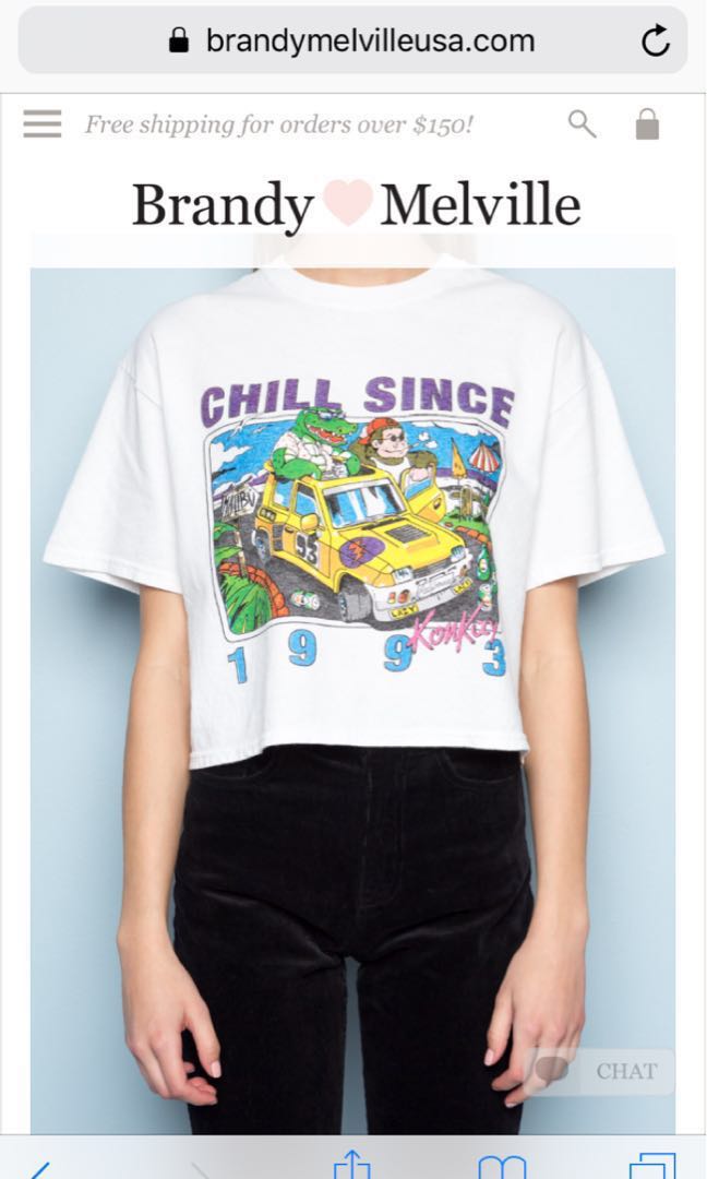 Brandy Melville Free Shipping  Brandy Melville Chill Since Shirt