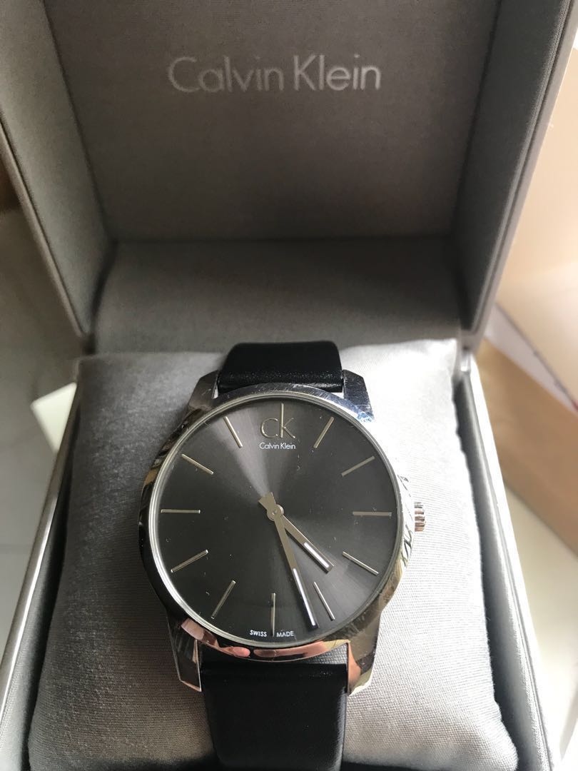 calvin klein clock man