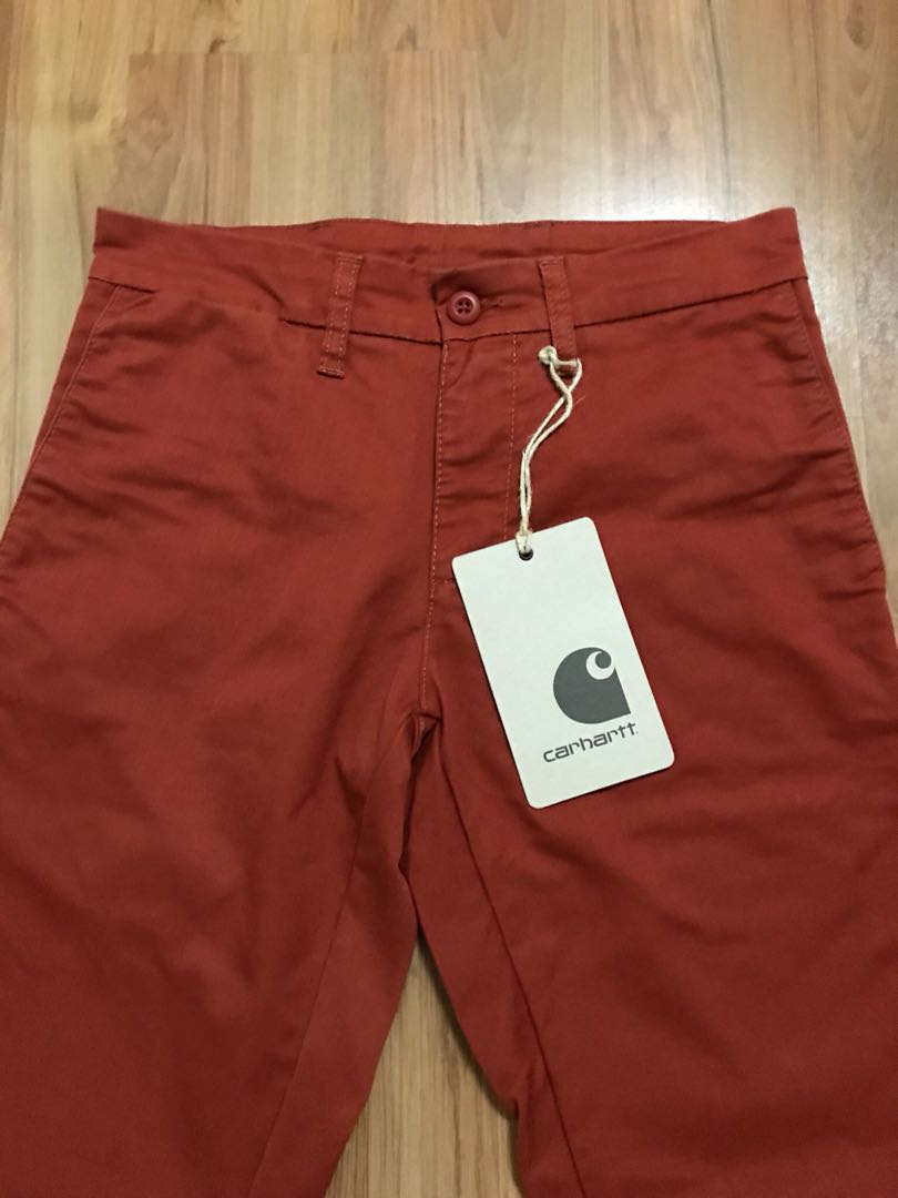 Red sale carhartt pants