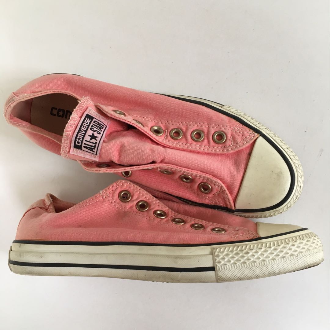 converse no lace sneakers