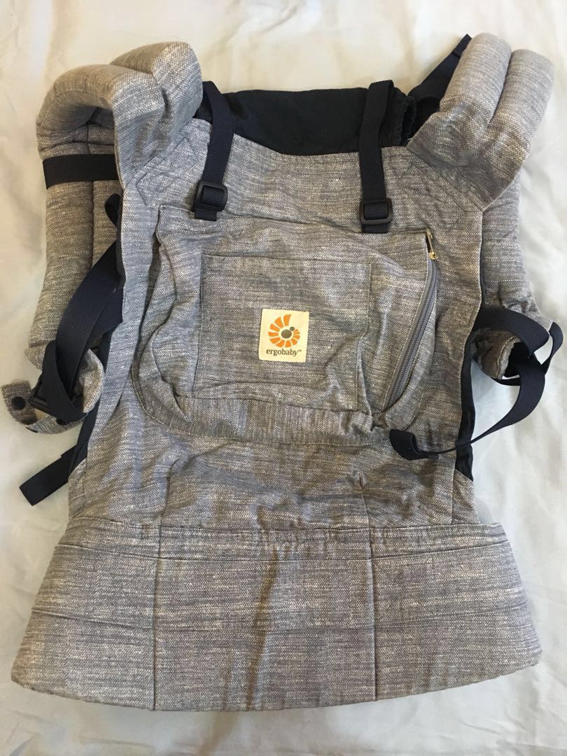 EUC Ergobaby Baby Carrier w Adapt insert Babies Kids Going Out Carriers Slings on Carousell