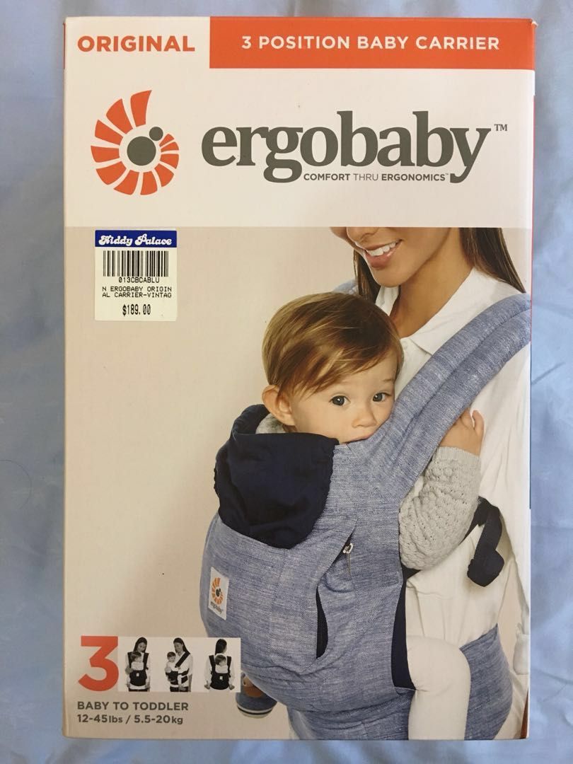 EUC Ergobaby Baby Carrier w Adapt insert Babies Kids Going Out Carriers Slings on Carousell