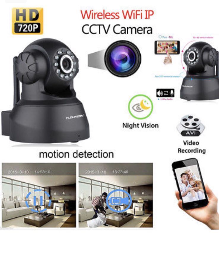Floureon 720p sales wireless ip camera