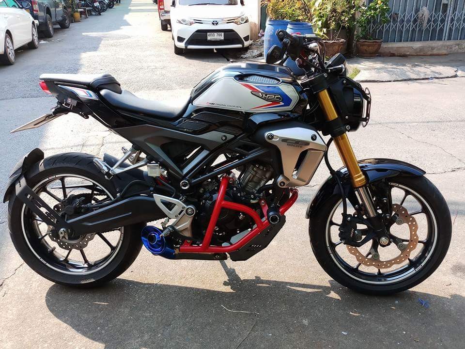 Honda CB150R Crash Bar, Motorcycles, Motorcycle Accessories on Carousell