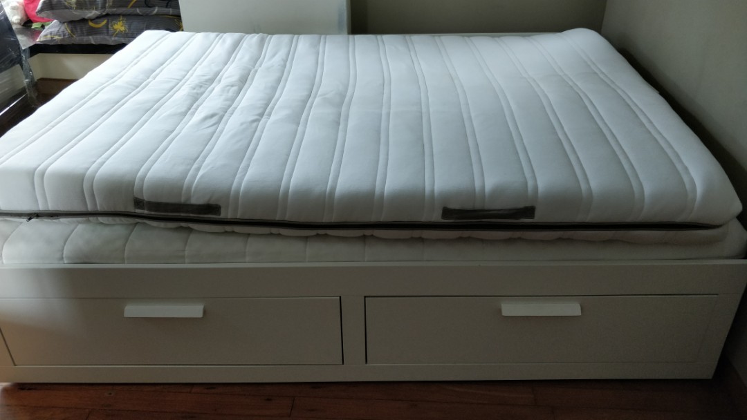 Ikea MALVIK foam mattress Queen size