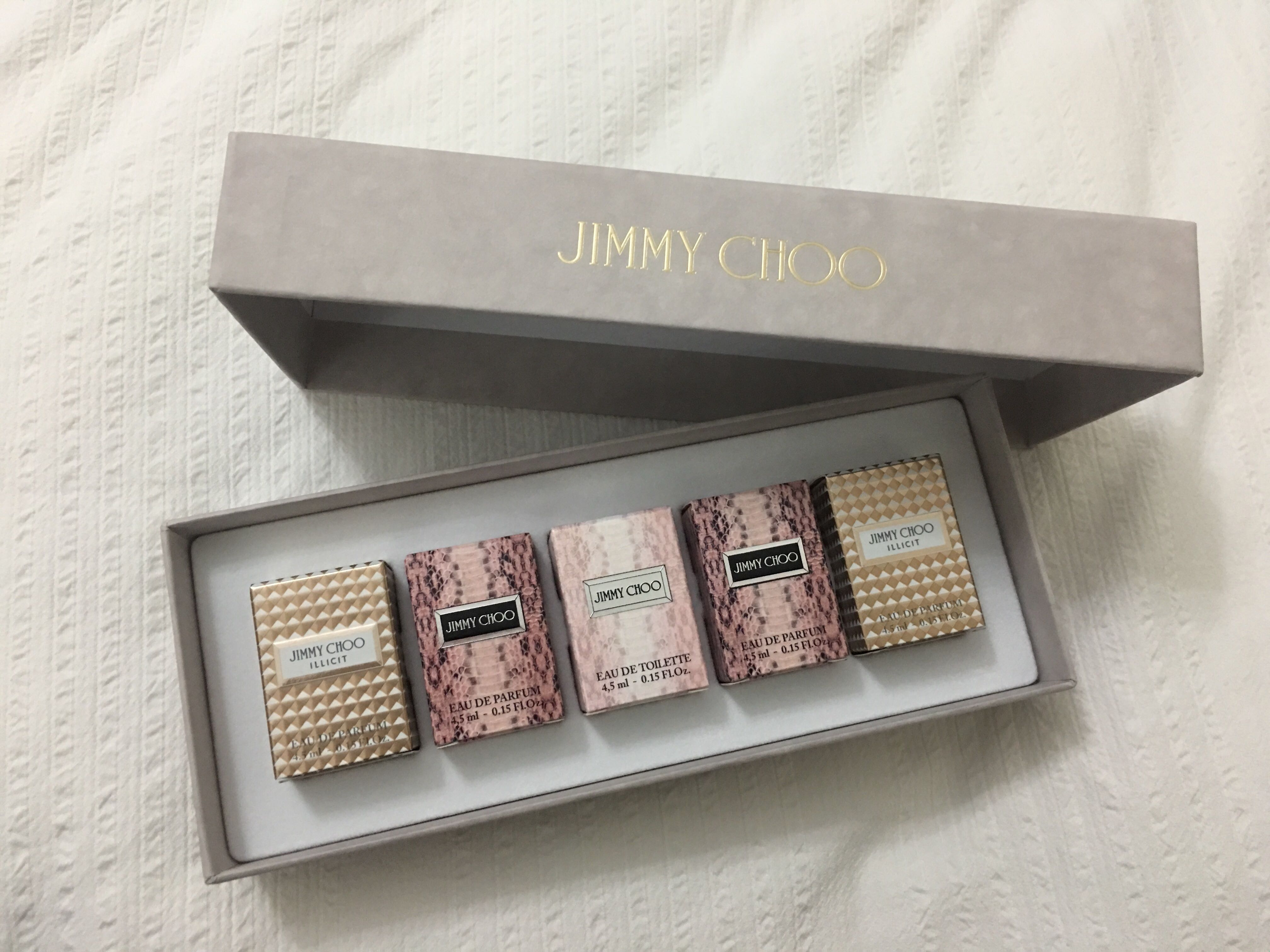 jimmy choo perfume miniature collection
