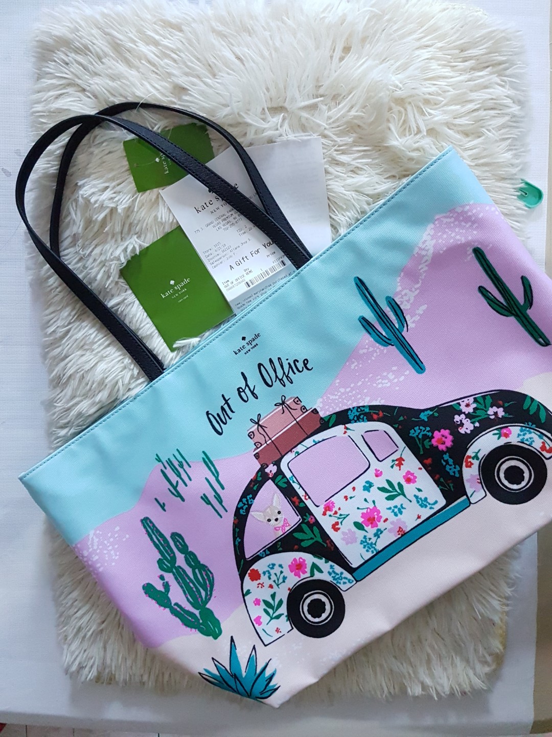 Kate spade out of office tote bag shop