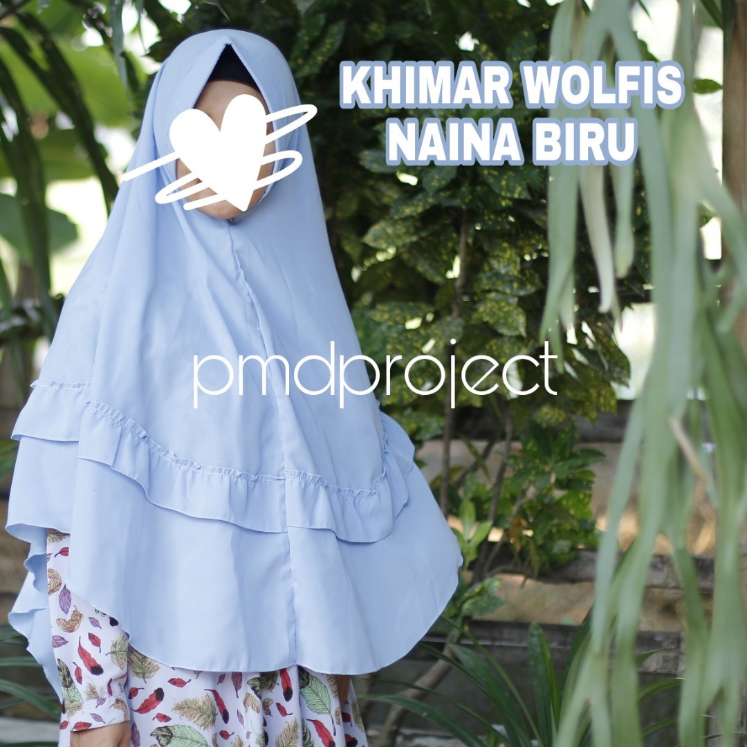 Khimar Jilbab Syari Jumbo Rempel Cantik Murah Olshop Fashion