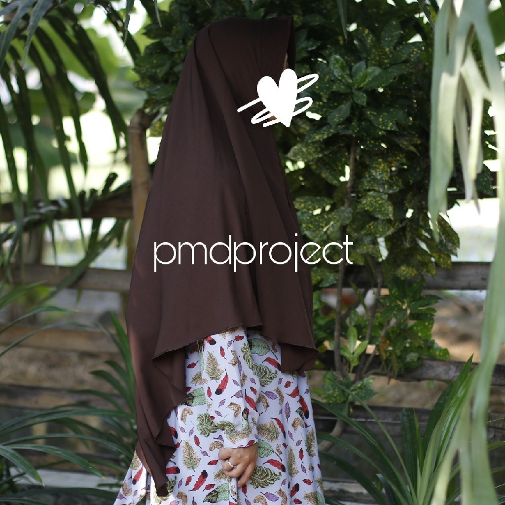 Khimar Wolfis Jilbab Hijab Jogja Jumbo Murah Cantik Olshop Fashion