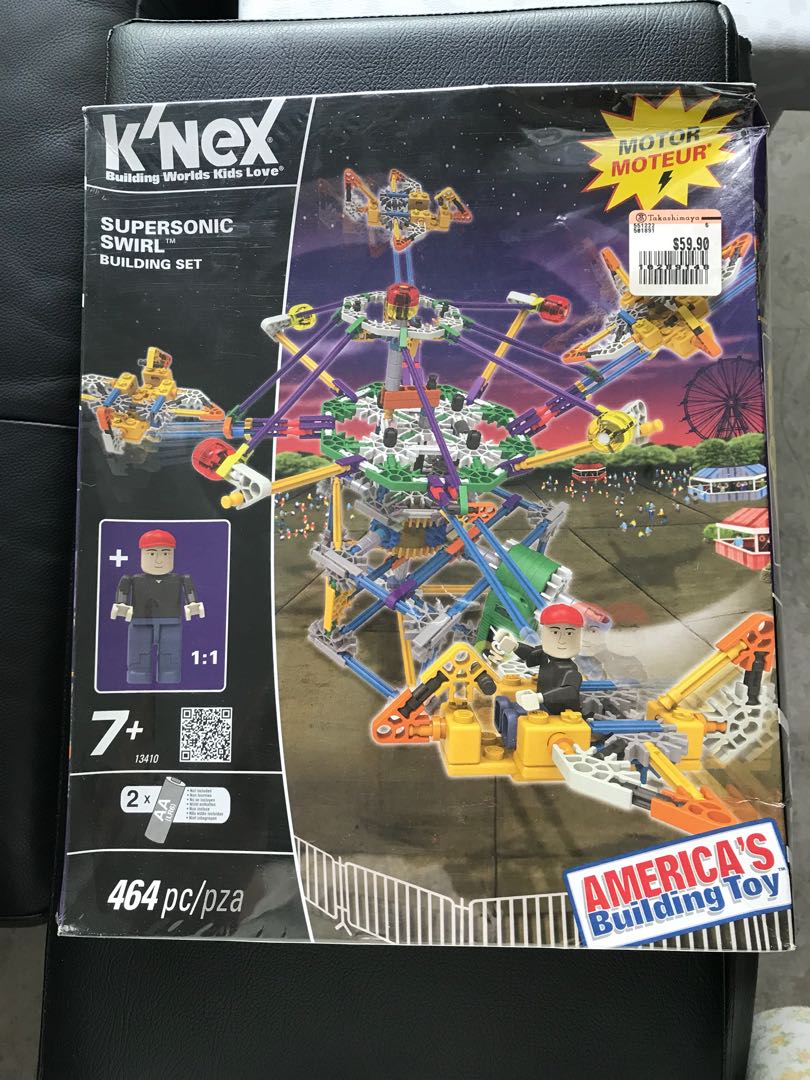 K Nex supersonic Swirl building set