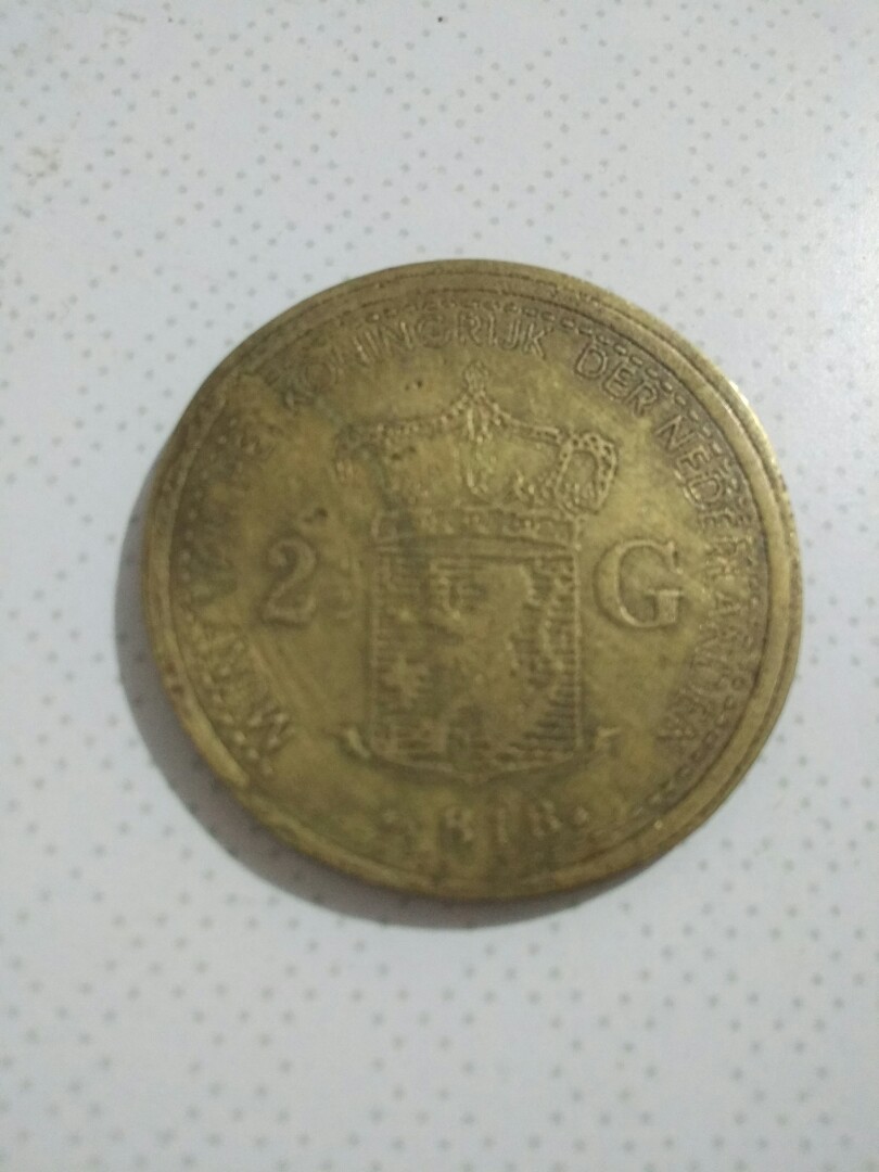 Koin Willem Koning th 1818