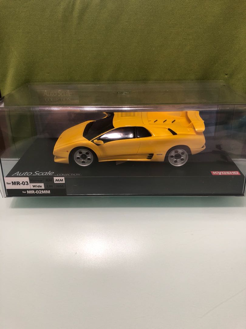 Kyosho 京商Mini-Z Lamborghini Diablo VT 車殼, 興趣及遊戲, 玩具