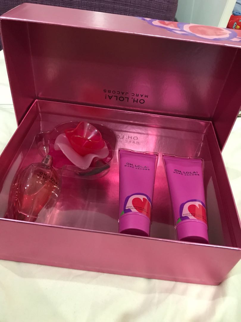 Marc Jacob oh lala perfume set