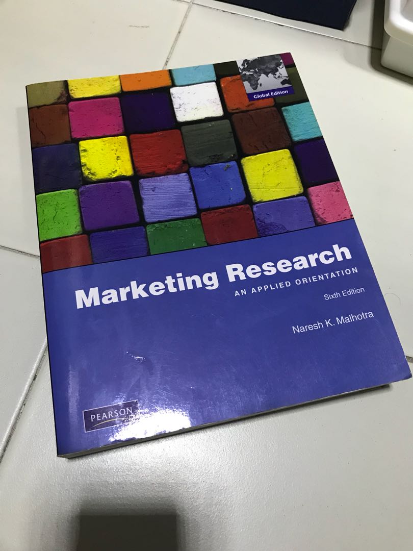 Marketing Research An Applied Orientation Sixth Edition Books