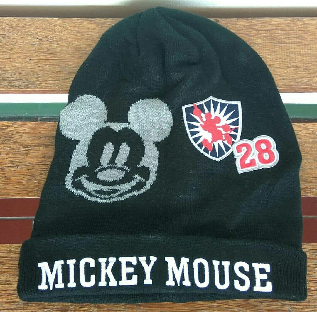 MICKEY MOUSE Beanie Hat, Fesyen Pria 