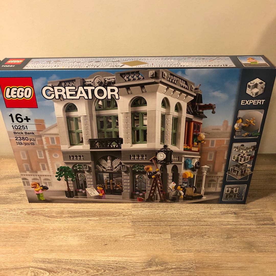 Misb Lego 10251 Creator Expert Brick Bank Modular Toys Games