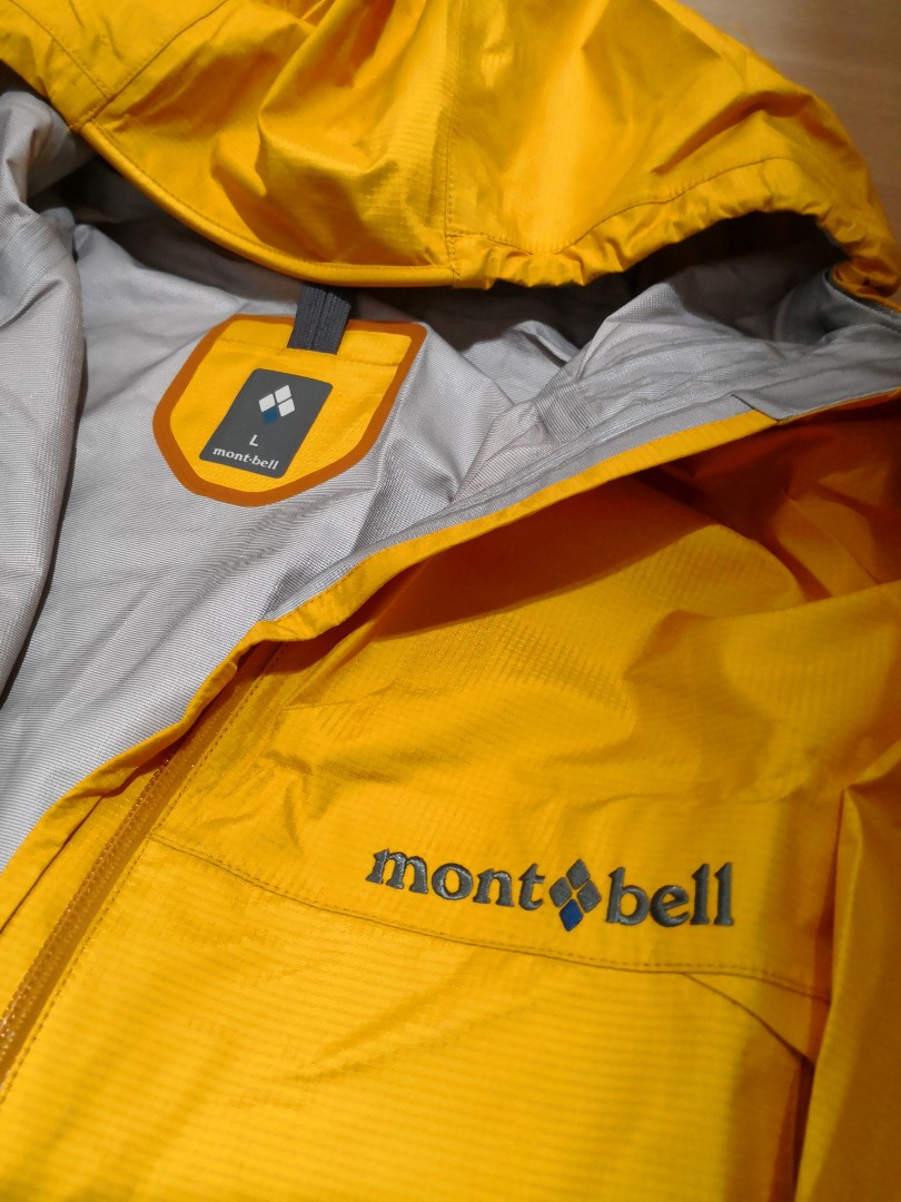 Montbell Gore Tex Jacket Sports Equipment Hiking Camping On Carousell