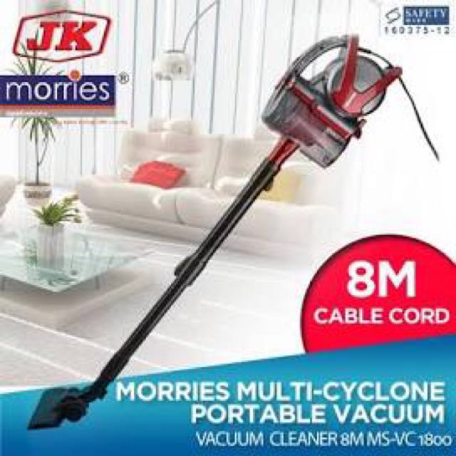 MORRIES MULTI CYCLONE VACUUM CLEANER 600W MSVC1800, TV & Home