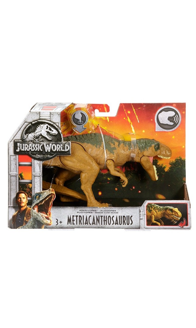 jurassic world metriacanthosaurus toy