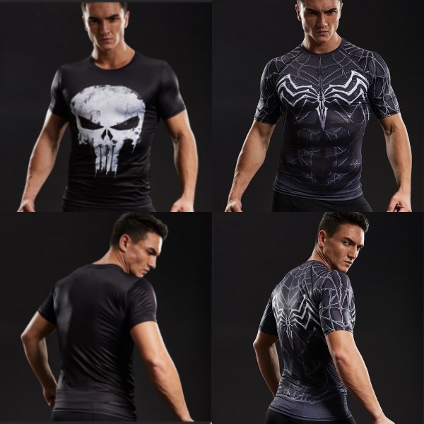 VENOM Compression Shirt for Men (Short Sleeve)