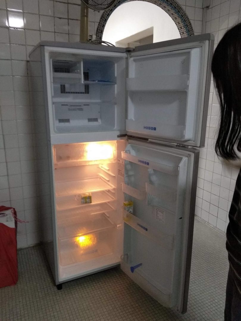Sharp Refrigerator (Category: Refrigerators & Freezers) located in Singapore. Submitted by denjikri (Listing ID 156907468, Image 2). Description: Selling Sharp 312L (SJ-D42S-SL) Refrigerator Used for more than 1.5years but not abused For fast deal, kindly contact hp: ‭8799 2970 or 9724 4238.