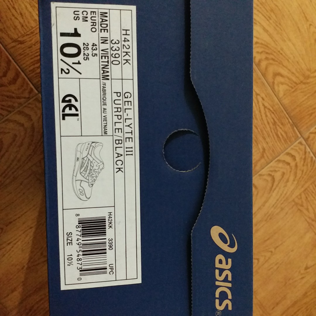 asics gel lyte size 14
