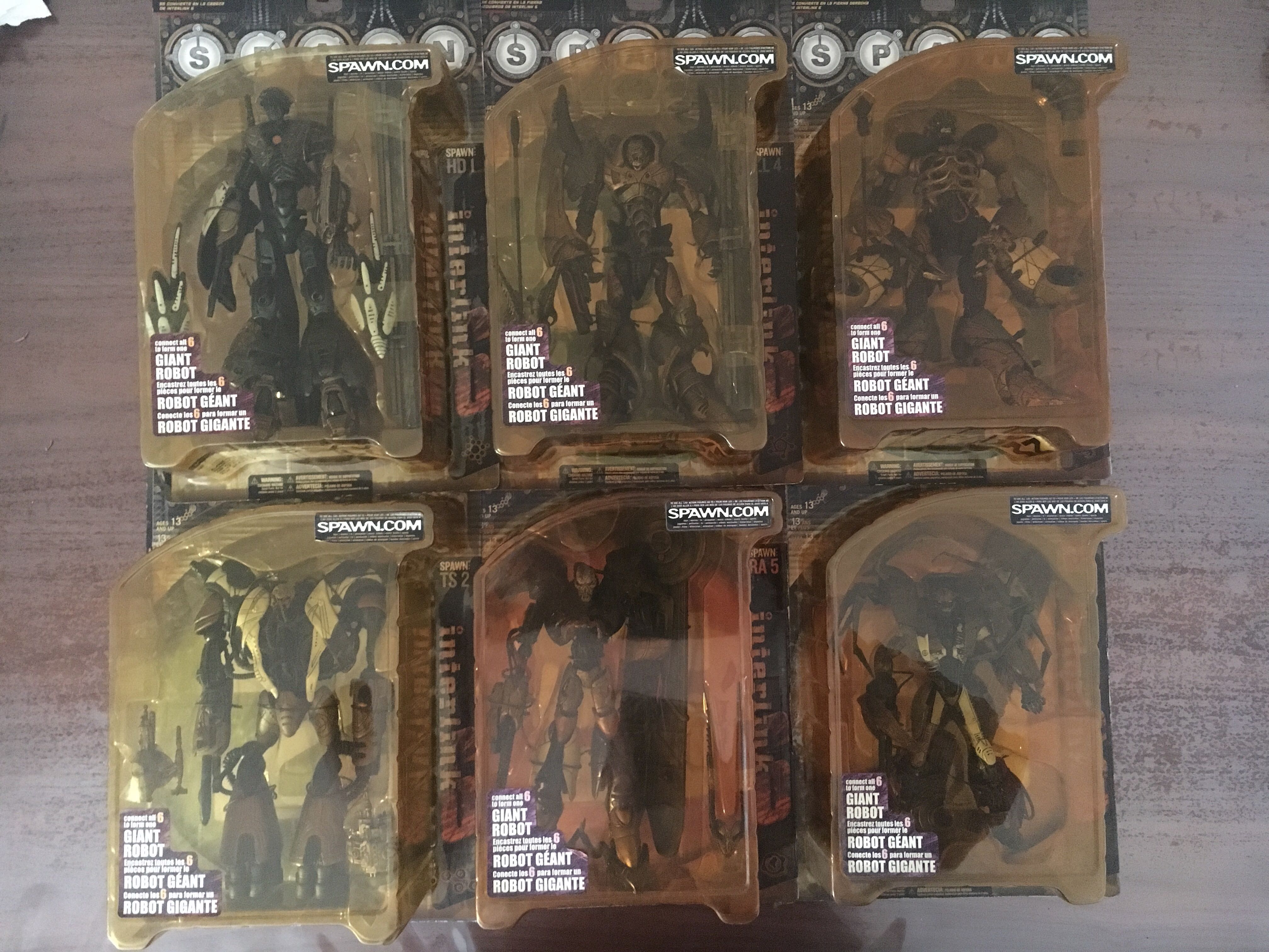 Spawn Interlink set (Category: Toys & Games) located in Singapore. Submitted by chas01 (Listing ID 172752085, Image 1). Description: Selling a set of Spawn Interlink. Un-open. For condition please refer to attached photos. Thanks! .