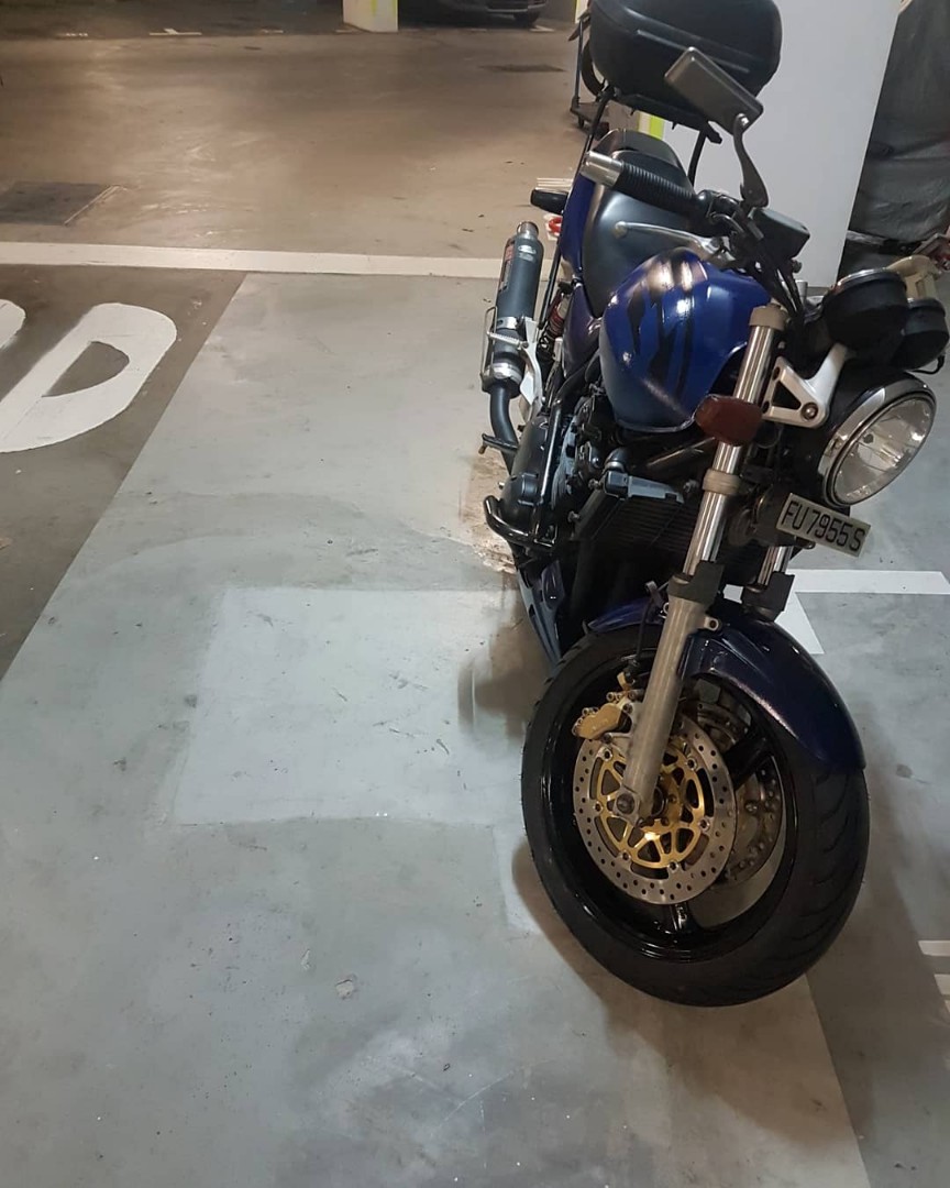 metallic blue spray paint for bike