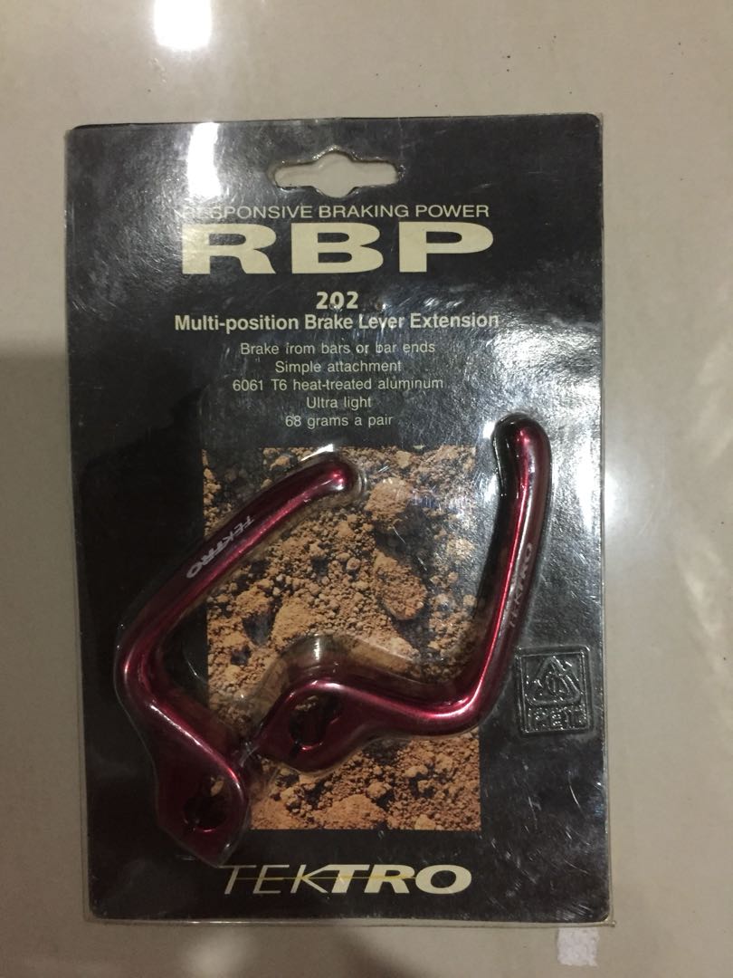 Tektro RBP202 MultiPosition Brake Lever Extension, Sports Equipment