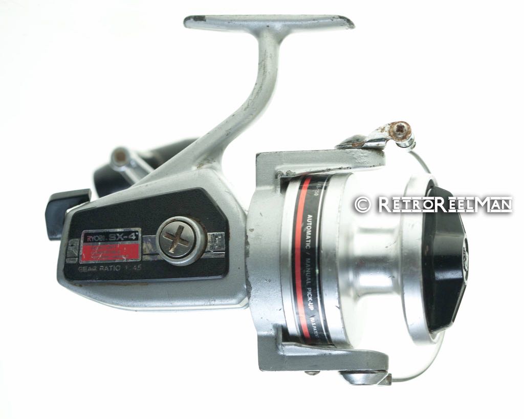 Vintage Ryobi SX-4 Mediun Heavy Skirted Spool Spinning Reel Made in JAPAN,  Sports Equipment, Exercise & Fitness, Toning & Stretching Accessories on  Carousell