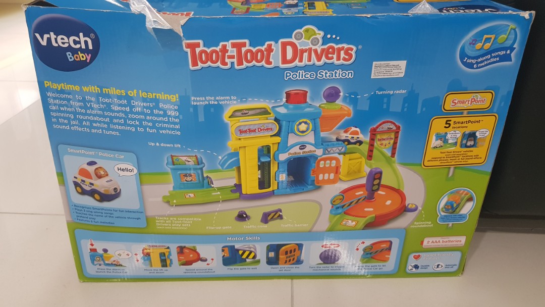 Vtech Baby Toot Toot Drivers Police Station Brand New Boxed 
