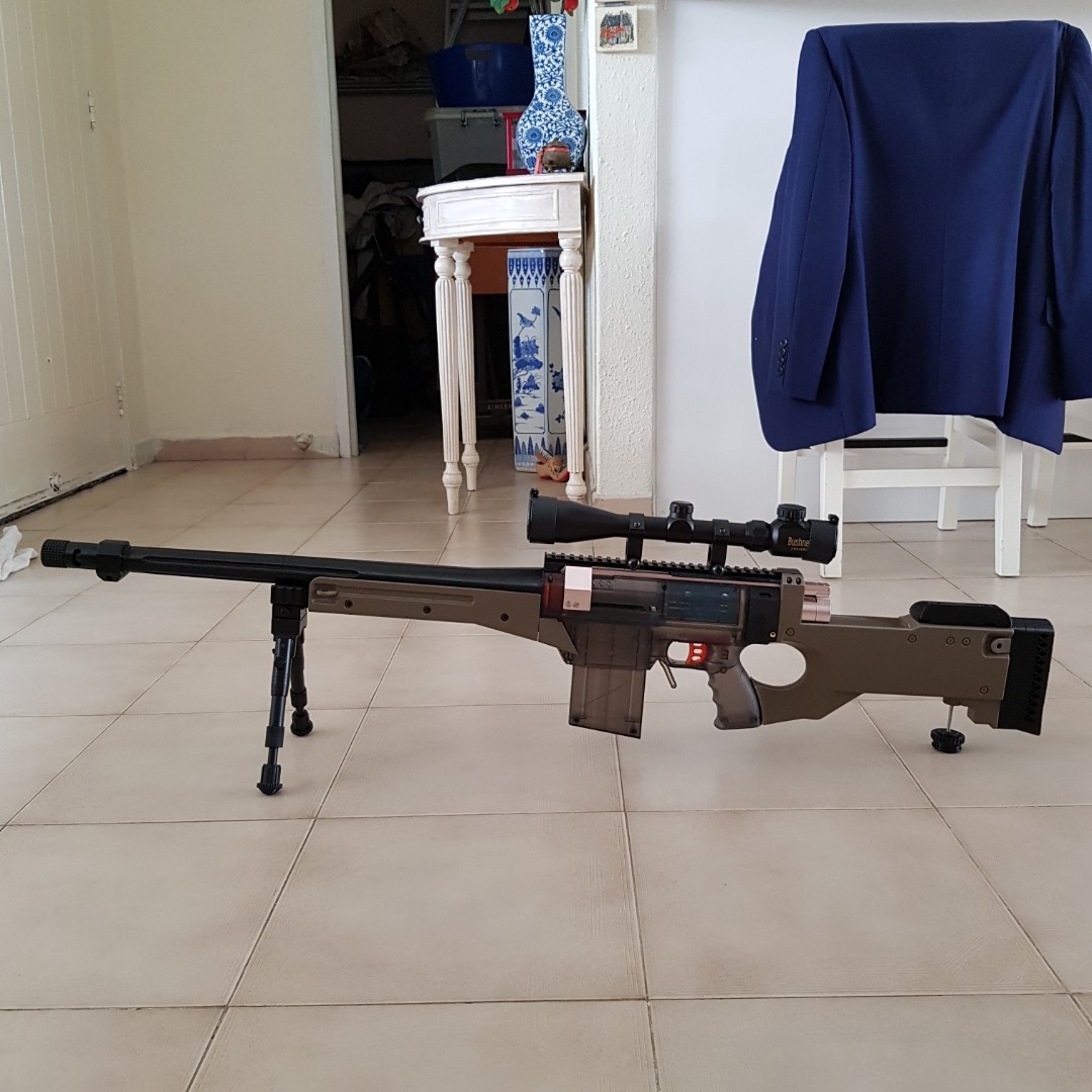 Nerf L96 AWP Bolt Action Sniper Rifle 