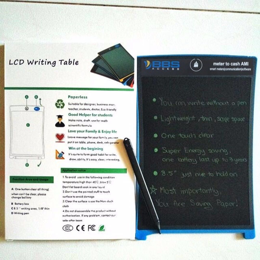 Writing Pad LCD Boogie Board, Computers & Tech, Parts & Accessories