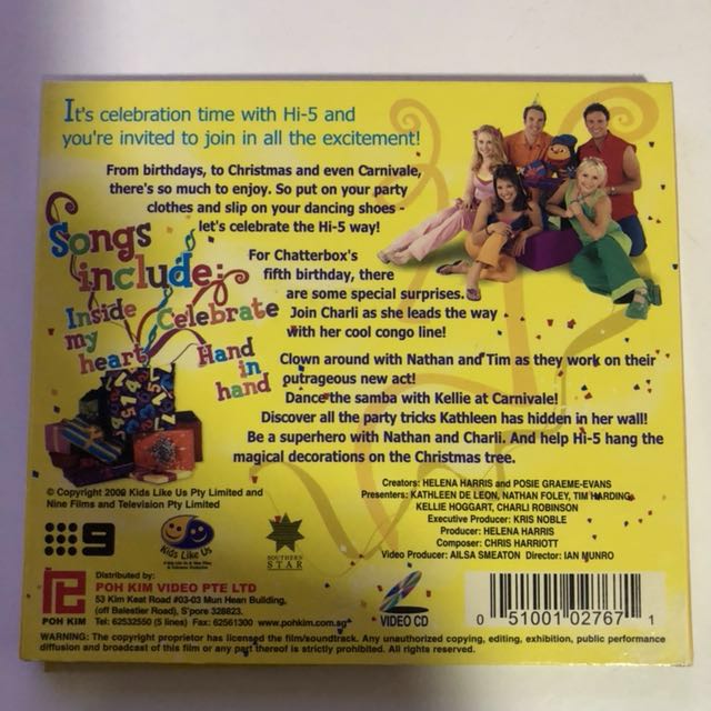 2000 Hi5 VCD ( Let’s Celebrate