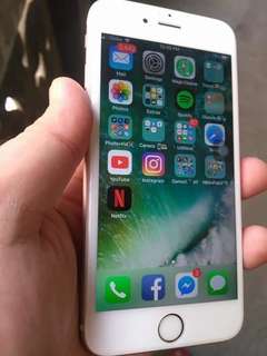 iPhone 6s 64gb rosegold globelocked