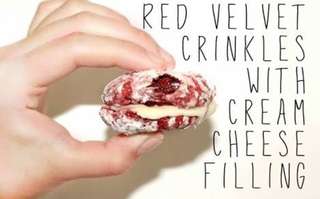 Red Velvet Crinkles